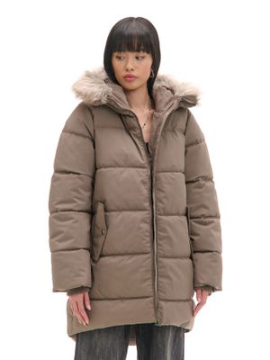Płaszcz damski casualowy jesienny ze sklepu: Cropp w kategorii: Płaszcze damskie - zdjęcie 4198BBB-532-6969_299FO-84X