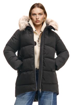 Płaszcz damski casual ze sklepu: Cropp w kategorii: Płaszcze damskie - zdjęcie 4198BBB-532-6969_299FO-99X
