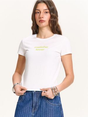 Bluzka damska wiosenna ze sklepu: Cropp w kategorii: Bluzki damskie - zdjęcie 4198BBB-532-6969_309HX-00X