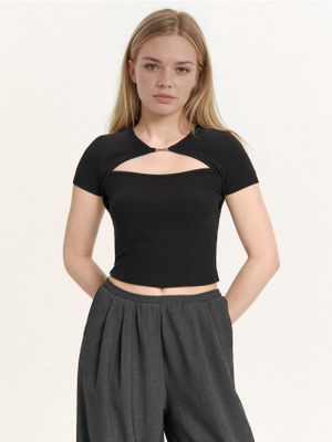 Bluzka damska na wiosnę ze sklepu: Cropp w kategorii: Bluzki damskie - zdjęcie 4198BBB-532-6969_335HX-99X