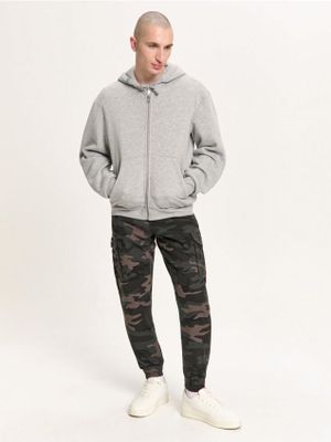 Spodnie męskie jesienne ze sklepu: Cropp w kategorii: Spodnie męskie - zdjęcie 4198BBB-532-6969_338HY-MLC
