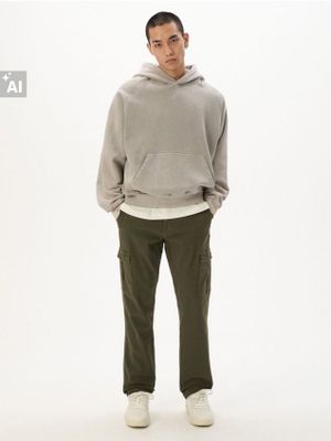 Spodnie męskie casual jesienne ze sklepu: Cropp w kategorii: Spodnie męskie - zdjęcie 4198BBB-532-6969_349HY-91X