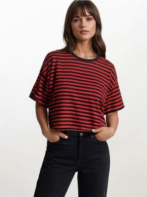 Bluzka damska ze sklepu: Cropp w kategorii: Bluzki damskie - zdjęcie 4198BBB-532-6969_355HX-33X