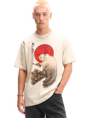 T-shirt męski młodzieżowy na wiosnę ze sklepu: Cropp w kategorii: T-shirty męskie - zdjęcie 4198BBB-532-6969_3609R-08X