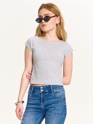 Bluzka damska ze sklepu: Cropp w kategorii: Bluzki damskie - zdjęcie 4198BBB-532-6969_361HX-09M