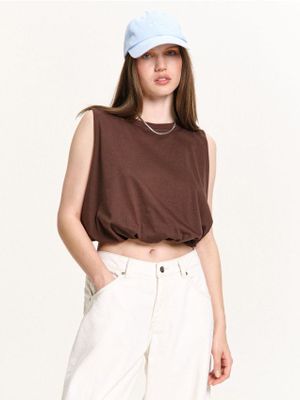 Bluzka damska ze sklepu: Cropp w kategorii: Bluzki damskie - zdjęcie 4198BBB-532-6969_362HX-88X
