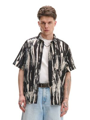 Koszula męska z kołnierzykiem button down ze sklepu: Cropp w kategorii: Koszule męskie - zdjęcie 4198BBB-532-6969_377FX-99X
