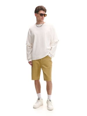 Spodenki męskie w sportowym stylu ze sklepu: Cropp w kategorii: Spodenki męskie - zdjęcie 4198BBB-532-6969_378DE-80X