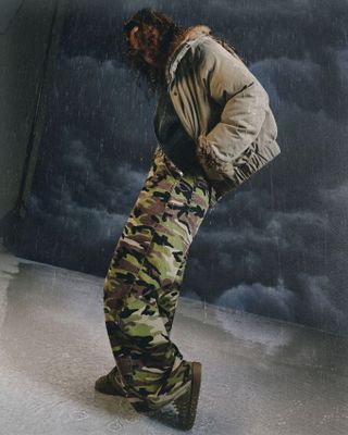 Spodnie męskie w militarnym stylu ze sklepu: Cropp w kategorii: Spodnie męskie