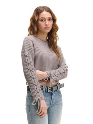 Sweter damski ze sklepu: Cropp w kategorii: Swetry damskie - zdjęcie 4198BBB-532-6969_379CU-90X