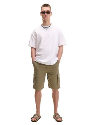 Spodenki męskie casual ze sklepu: Cropp w kategorii: Spodenki męskie - zdjęcie 4198BBB-532-6969_391DE-84X