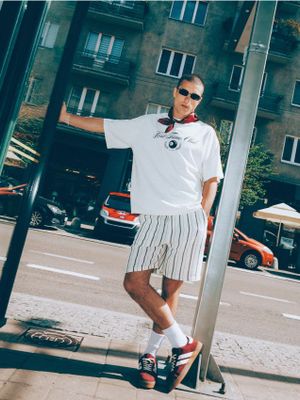 Spodenki męskie na lato casualowe ze sklepu: Cropp w kategorii: Spodenki męskie - zdjęcie 4198BBB-532-6969_405DE-00X