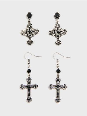 Kolczyki ze sklepu: Cropp w kategorii: Kolczyki - zdjęcie 4198BBB-532-6969_443AU-SLV