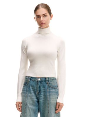 Sweter damski na zimę ze sklepu: Cropp w kategorii: Swetry damskie - zdjęcie 4198BBB-532-6969_451FL-00X