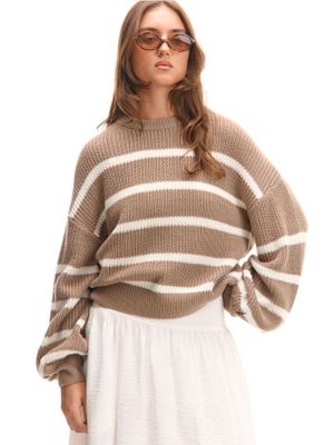Sweter damski casualowy na zimę ze sklepu: Cropp w kategorii: Swetry damskie - zdjęcie 4198BBB-532-6969_456FL-80M