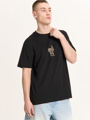 T-shirt męski w stylu młodzieżowym ze sklepu: Cropp w kategorii: T-shirty męskie - zdjęcie 4198BBB-532-6969_460HY-99X