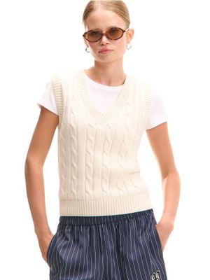 Kamizelka damska casualowa ze sklepu: Cropp w kategorii: Kamizelki damskie - zdjęcie 4198BBB-532-6969_464FL-01X