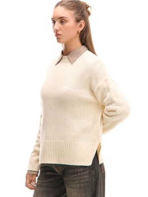 Sweter damski casual na zimę ze sklepu: Cropp w kategorii: Swetry damskie - zdjęcie 4198BBB-532-6969_469FL-01X