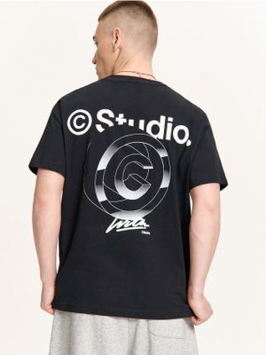 T-shirt męski młodzieżowy ze sklepu: Cropp w kategorii: T-shirty męskie - zdjęcie 4198BBB-532-6969_469HY-99X