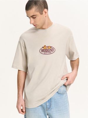 T-shirt męski w stylu młodzieżowym ze sklepu: Cropp w kategorii: T-shirty męskie - zdjęcie 4198BBB-532-6969_473HY-02X