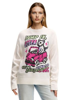 Sweter damski ze sklepu: Cropp w kategorii: Swetry damskie - zdjęcie 4198BBB-532-6969_475FL-MLC