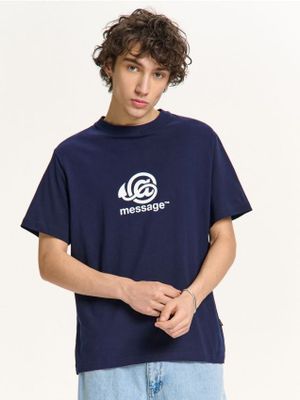 T-shirt męski na wiosnę ze sklepu: Cropp w kategorii: T-shirty męskie - zdjęcie 4198BBB-532-6969_478HY-59X