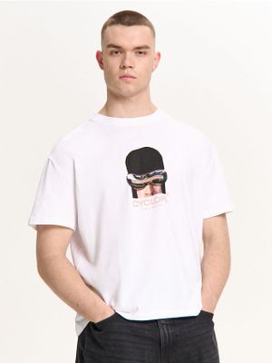 T-shirt męski młodzieżowy ze sklepu: Cropp w kategorii: T-shirty męskie - zdjęcie 4198BBB-532-6969_481HY-00X