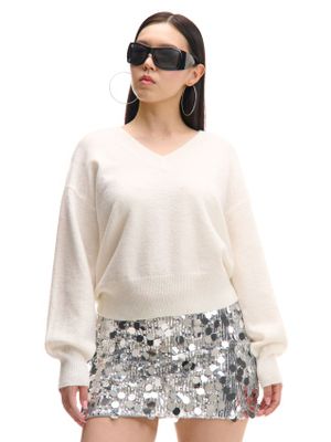 Sweter damski ze sklepu: Cropp w kategorii: Swetry damskie - zdjęcie 4198BBB-532-6969_482FL-00M
