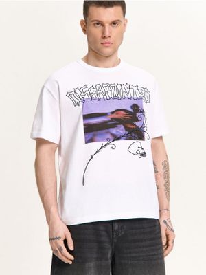 T-shirt męski wiosenny ze sklepu: Cropp w kategorii: T-shirty męskie - zdjęcie 4198BBB-532-6969_483HY-00X