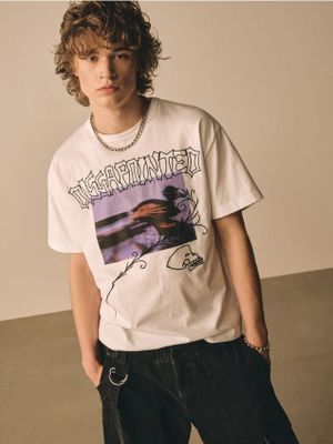 T-shirt męski wiosenny ze sklepu: Cropp w kategorii: T-shirty męskie - zdjęcie 4198BBB-532-6969_483HY-00X