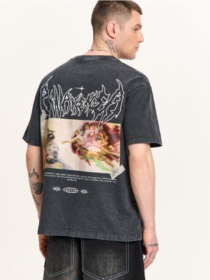 T-shirt męski ze sklepu: Cropp w kategorii: T-shirty męskie - zdjęcie 4198BBB-532-6969_484HY-99X
