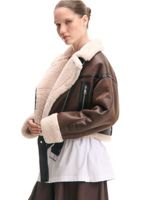 Kurtka damska jesienna ze sklepu: Cropp w kategorii: Kurtki damskie - zdjęcie 4198BBB-532-6969_491FO-88X