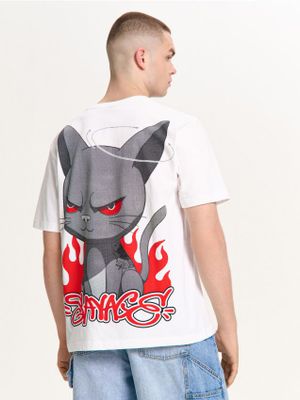 T-shirt męski ze sklepu: Cropp w kategorii: T-shirty męskie - zdjęcie 4198BBB-532-6969_491HY-00X