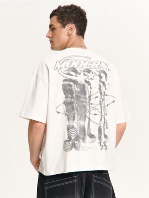 T-shirt męski ze sklepu: Cropp w kategorii: T-shirty męskie - zdjęcie 4198BBB-532-6969_492HY-01X