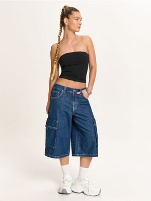 Szorty ze sklepu: Cropp w kategorii: Szorty - zdjęcie 4198BBB-532-6969_493HX-59J