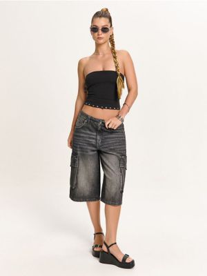 Szorty na lato ze sklepu: Cropp w kategorii: Szorty - zdjęcie 4198BBB-532-6969_493HX-99J