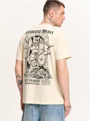 T-shirt męski młodzieżowy na wiosnę ze sklepu: Cropp w kategorii: T-shirty męskie - zdjęcie 4198BBB-532-6969_494HY-80X