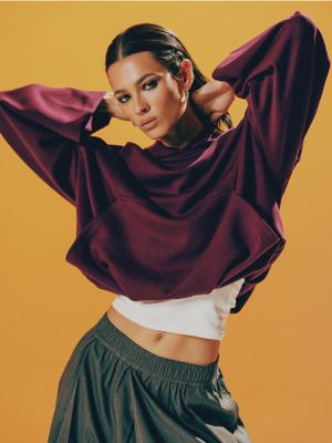 Bluza damska jesienna ze sklepu: Cropp w kategorii: Bluzy damskie - zdjęcie 4198BBB-532-6969_497KA-49X
