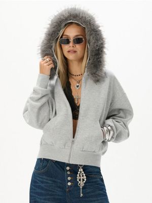 Bluza damska jesienna ze sklepu: Cropp w kategorii: Bluzy damskie - zdjęcie 4198BBB-532-6969_507KA-09M