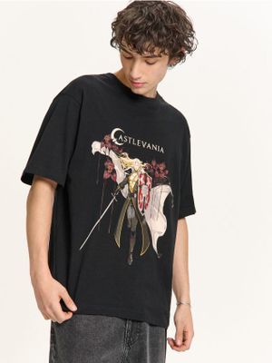 T-shirt męski młodzieżowy na wiosnę ze sklepu: Cropp w kategorii: T-shirty męskie - zdjęcie 4198BBB-532-6969_517HY-99X