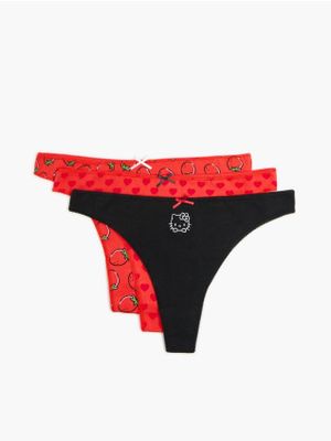 Majtki damskie koronkowe ze sklepu: Cropp w kategorii: Majtki damskie - zdjęcie 4198BBB-532-6969_519IF-33X