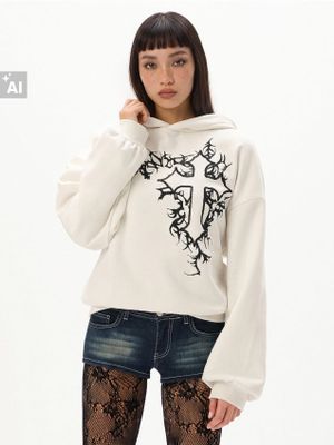 Bluza damska młodzieżowa ze sklepu: Cropp w kategorii: Bluzy damskie - zdjęcie 4198BBB-532-6969_524KA-01X