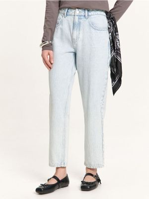 Jeansy damskie w miejskim stylu ze sklepu: Cropp w kategorii: Jeansy damskie - zdjęcie 4198BBB-532-6969_528HX-05M