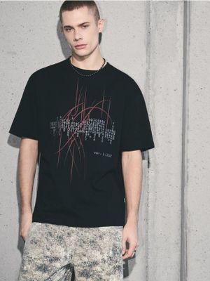 T-shirt męski wiosenny ze sklepu: Cropp w kategorii: T-shirty męskie - zdjęcie 4198BBB-532-6969_530DE-99X