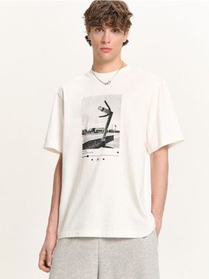 T-shirt męski na wiosnę ze sklepu: Cropp w kategorii: T-shirty męskie - zdjęcie 4198BBB-532-6969_531HY-02X