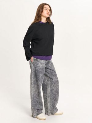 Jeansy damskie casual wiosenne ze sklepu: Cropp w kategorii: Jeansy damskie - zdjęcie 4198BBB-532-6969_532HX-90J