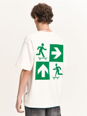 T-shirt męski ze sklepu: Cropp w kategorii: T-shirty męskie - zdjęcie 4198BBB-532-6969_535HY-01X