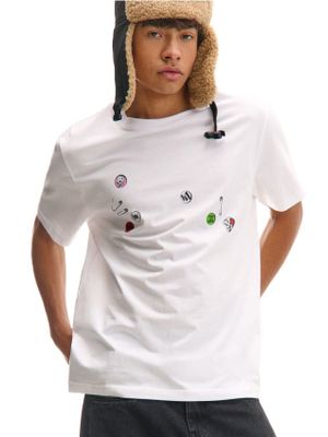 T-shirt męski młodzieżowy ze sklepu: Cropp w kategorii: T-shirty męskie - zdjęcie 4198BBB-532-6969_537FN-00X