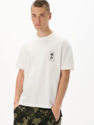 T-shirt męski młodzieżowy ze sklepu: Cropp w kategorii: T-shirty męskie - zdjęcie 4198BBB-532-6969_539DE-00X