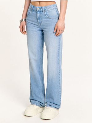 Jeansy damskie w miejskim stylu ze sklepu: Cropp w kategorii: Jeansy damskie - zdjęcie 4198BBB-532-6969_540HX-50J